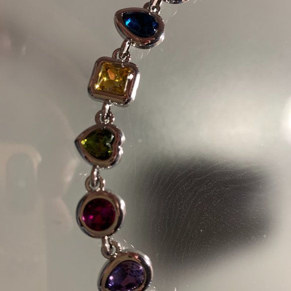 Paparazzi Abstract Admirer Multi Choker Necklace - Picture 3 of 9